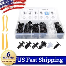 4xTool Bumper Clips Auto Car Hole Plastic Rivets Fastener 100pcs Fender Push Pin
