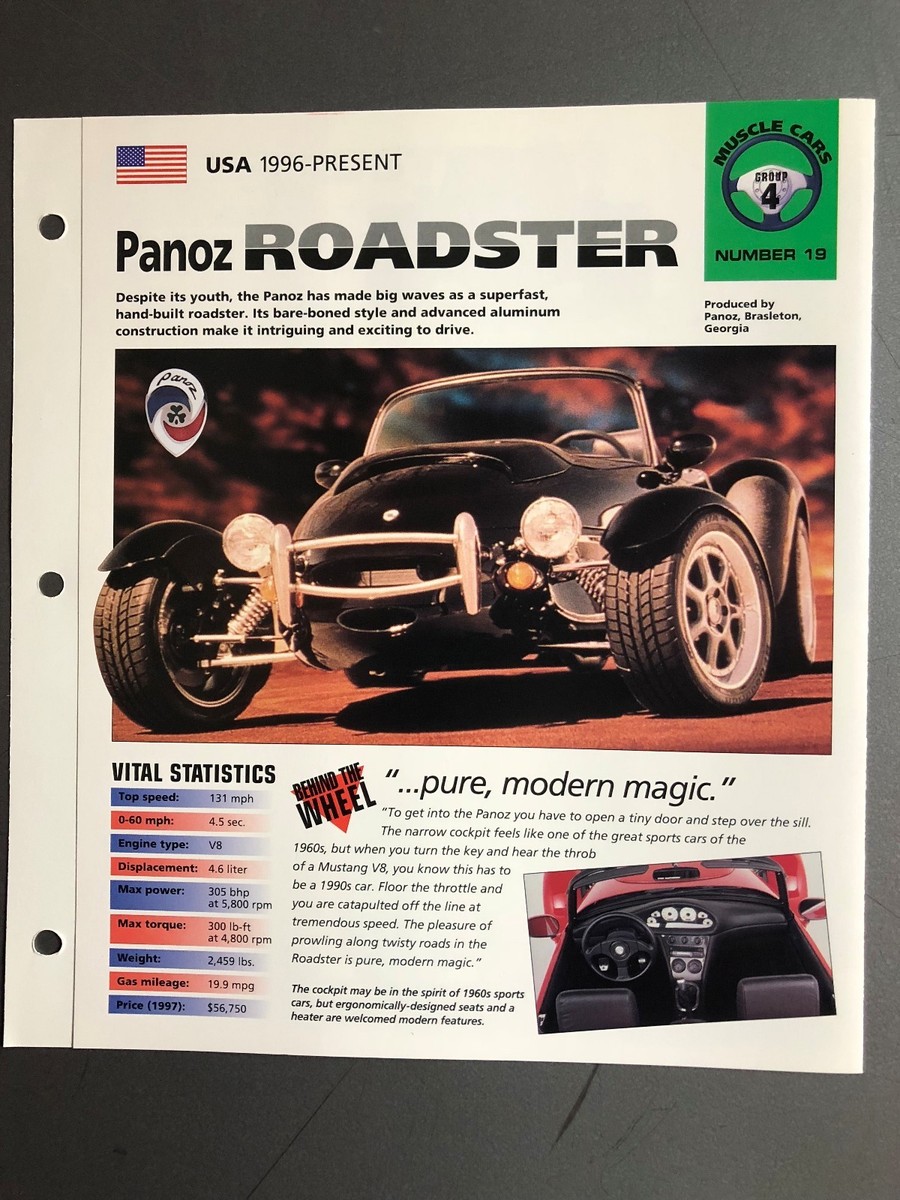 1996 Panoz Roadster IMP 