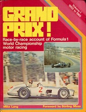 Grand Prix Volume One 1950-65 - Mike Lang motor racing reference book Formula 1