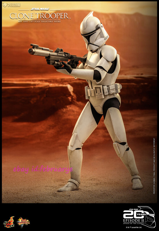 Hot Toys 1/6 Mms647 Star Wars Episode Ii Clone Trooper