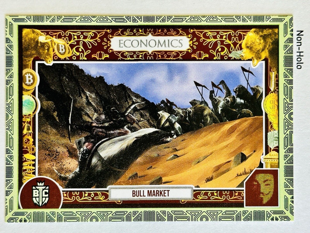 BULL MARKET #17 2024 Bitcoin Trading Cards Spirit Of Satoshi BASE /556