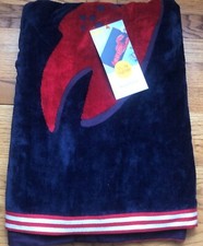 Sun Squad Blue Waves Red Lobster Beach Towel 32  x 62  
