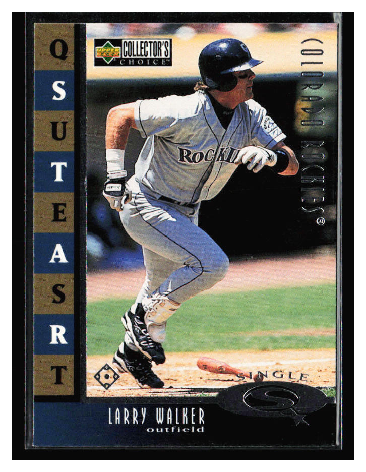1998 Collector's StarQuest Choice #SQ14 Larry Walker