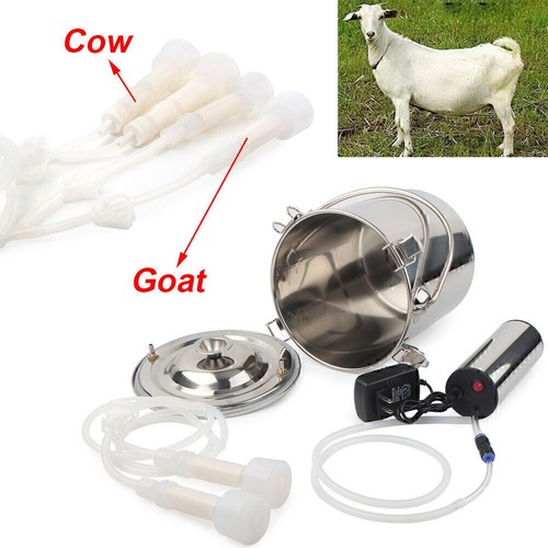 Macchina Per Mungere Capre Elettrica Ricaricabile USB - 2L, 5 Velocità, Con 2 Tazze In Silicone, Pompa A Vuoto Portatile