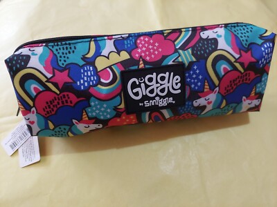 Giggle By Smiggle Federmäppchen Einhorn Druck Neu Mit Etikett 
