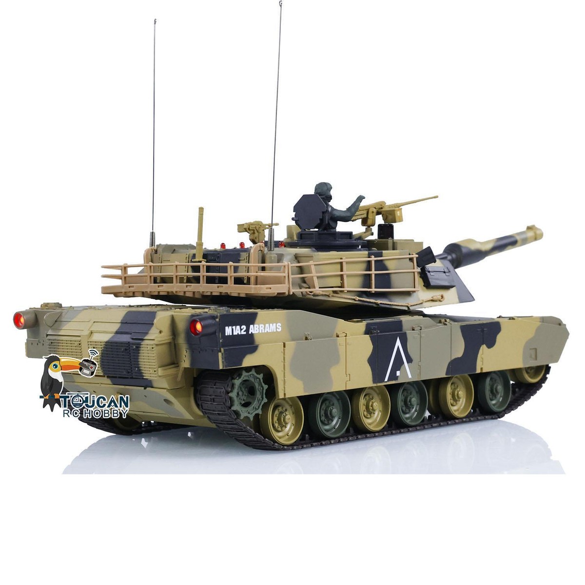 1/24 RC BATTLE TANK M1A2　エイブラムス Amazon | 1/24 RCバトルタンク アメリカ軍主力戦車 M1A2
