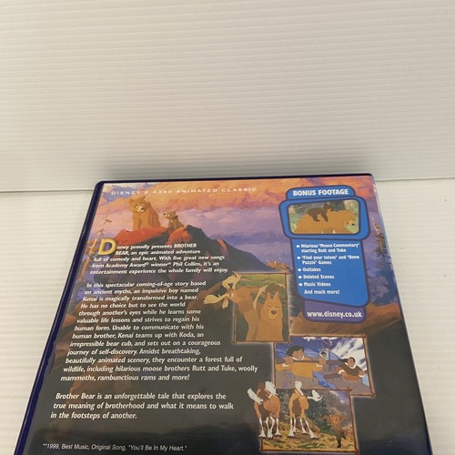 Disney - Brother Bear (DVD, ) Animated - Region 2 - Picture 6 of 8