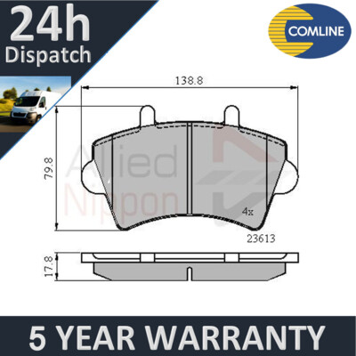 Fits Renault Master Vauxhall Movano Allied Nippon Front Brake Pads Set #1