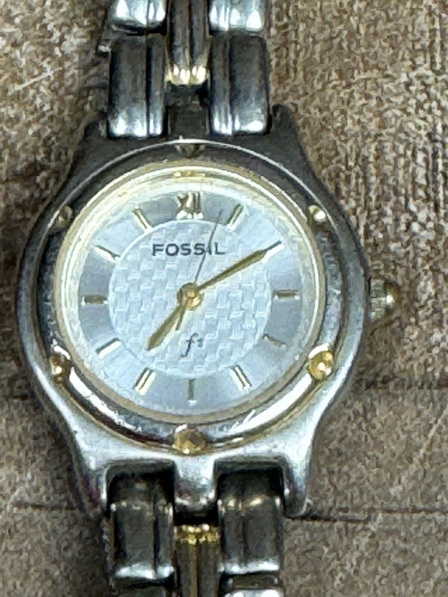 Fossil ES3204 252201 All Stainless Steel Two-Tone