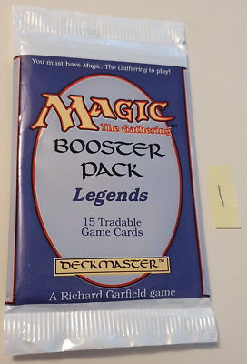 1994 MTG ~ Legends Booster Pack ~ Vintage and Sealed! | eBay