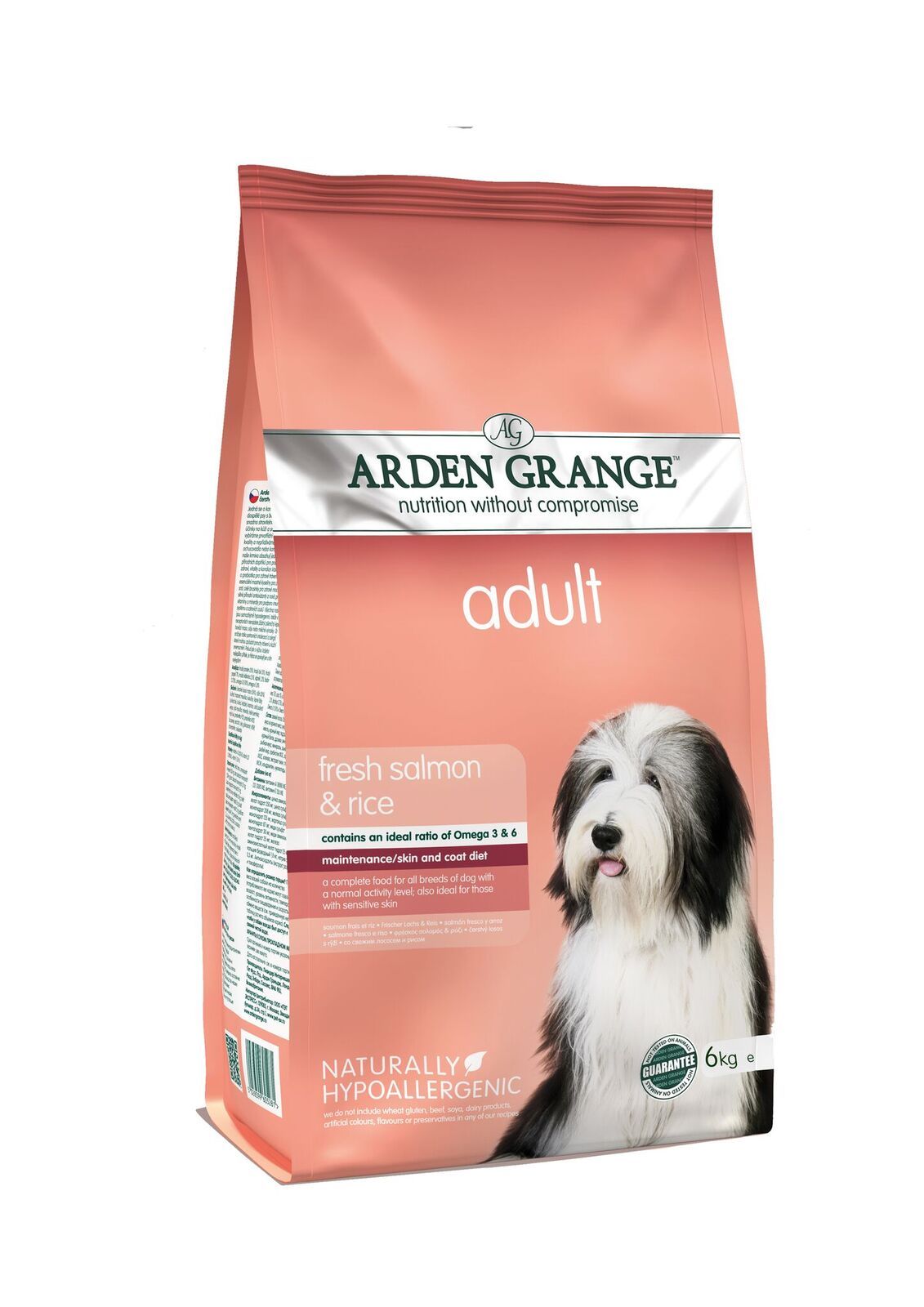 Arden Grange Adult Dog Dry Food (Salmon & Rice) - Bag Size : 12Kg - Image 3