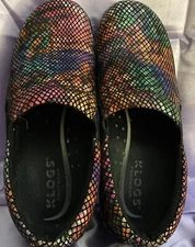 Klogs Naples Women’s 7 Rainbow Slip Resistant Nurse Shoes Work Comfort NO FLAWS