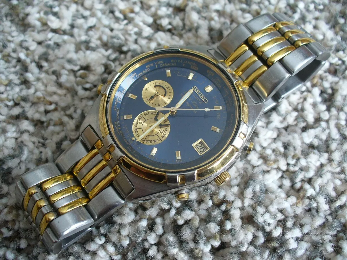 Seiko world store timer chronograph