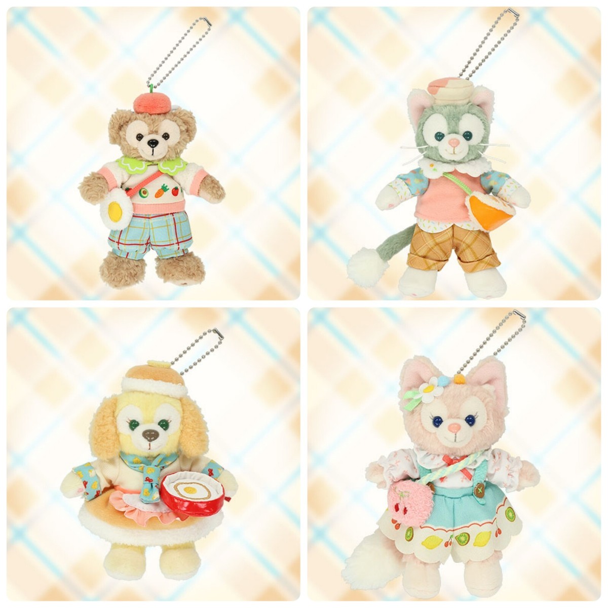 【Tokyo Disney SEA】　Duffy ぬいぐるみ　着せ替え　まとめ Tokyo Disney Resort Exclusive Duffy and Friends Sweet Dreams