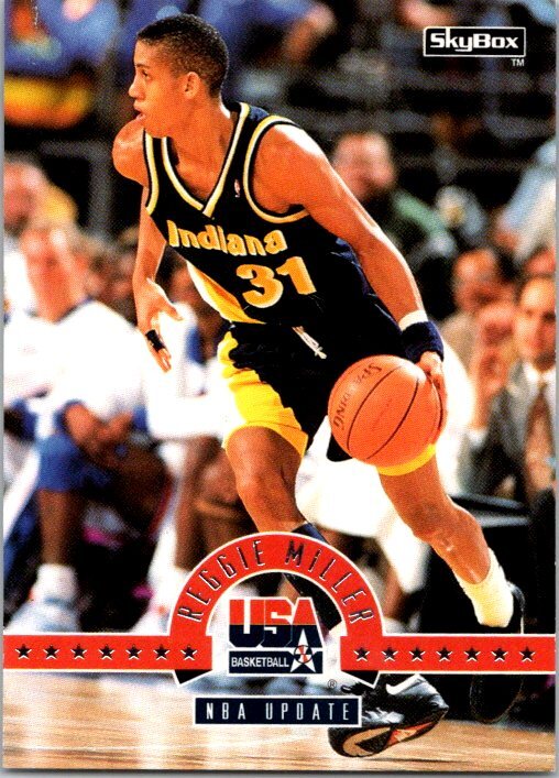 1994 SkyBox USA Reggie Miller #76