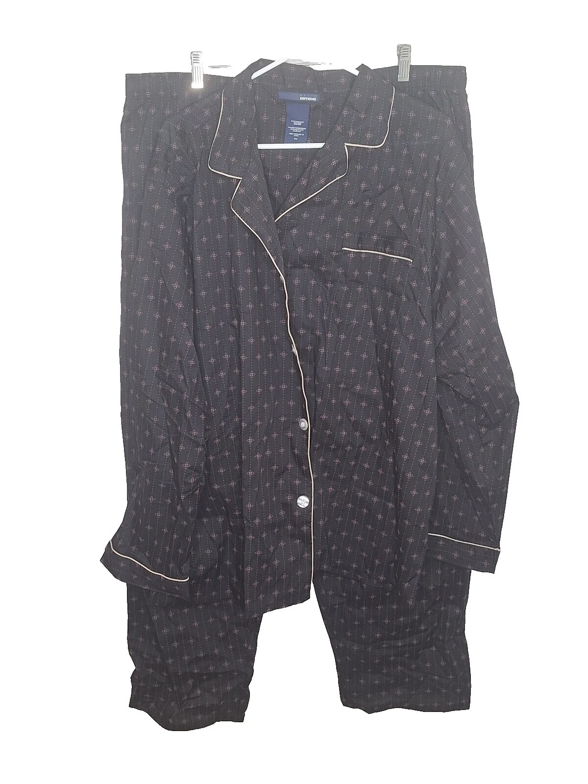 Basic Editions 100% Algodón Pijamas y batas para hombres