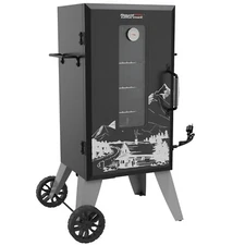 Royal Gourmet 28-Inch Electric Smoker With 3 Smoking Racks/ Clear Viewing Window