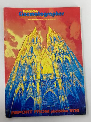 American Cinematographer Magazine December 1976 Famous Cologne Cathedral