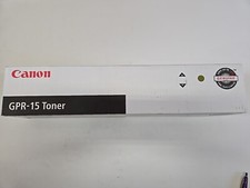 LOTO OF 2 Genuine Canon GPR-15 GPR15 Black Toner Cartridge BRAND NEW