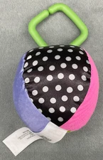 Fisher Price Kick Glow & Play Pink Piano Gym Replacement Ball Rattle Toy Hanging