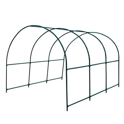STRONG CAMEL Multi-size Large Walk-in Greenhouse Replacement Steel Frame Powder Coated Arch