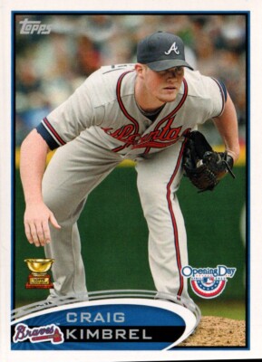 2012 Topps Opening Day #143 - Craig Kimbrel ASR - Atlanta Braves    12-697