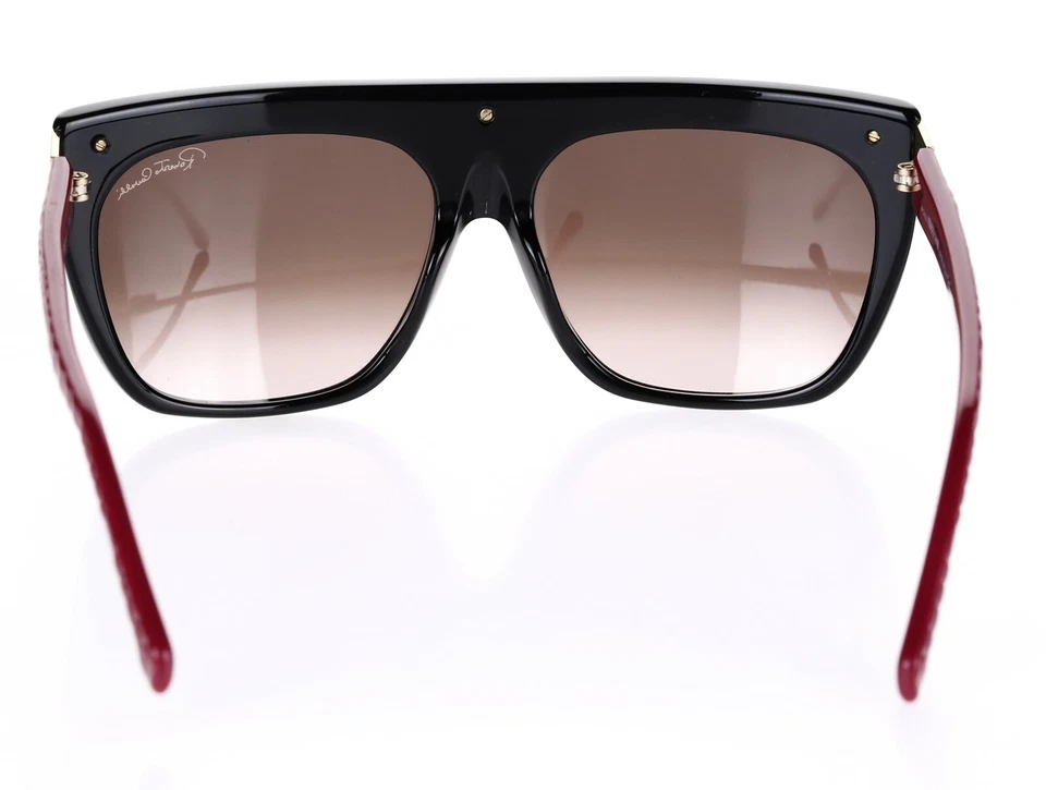 ROBERTO CAVALLI 女式 'Albireo' 800S 05T 黑色 Fuchsia 60 毫米太阳镜 132987 — 第 4/4 张图片