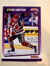 1991-92 Score American #117 Patrik Sundstrom
