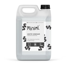 Miniml Eco White Vinegar 5L - Multi-Purpose Natural Cleaner, UK Refill System 2.88 per litre