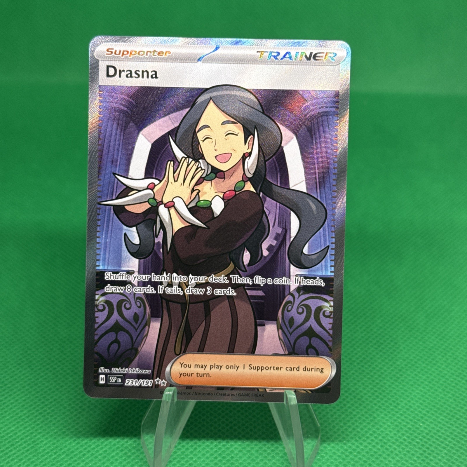 Drasna Ultra Rare SV08: Surging Sparks 231/191 NM