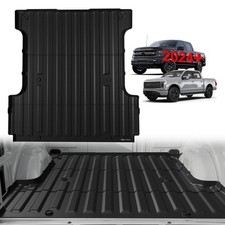 TripleAliners Truck Bed Mat Compatible with 2024-2026 Ford F150  Lightning A...