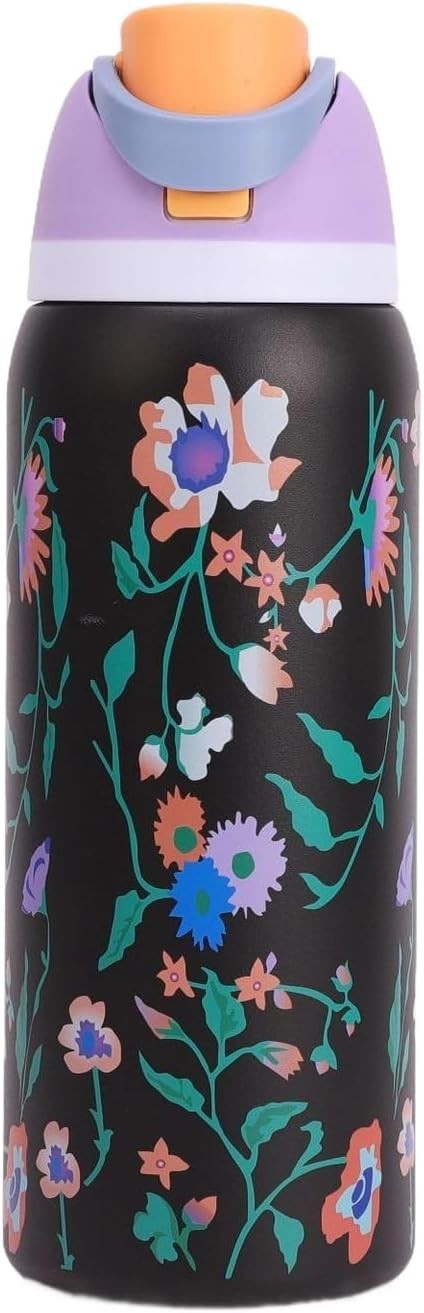 304 Stainless Steel Fitness Sports Vacuum Bottle with handle