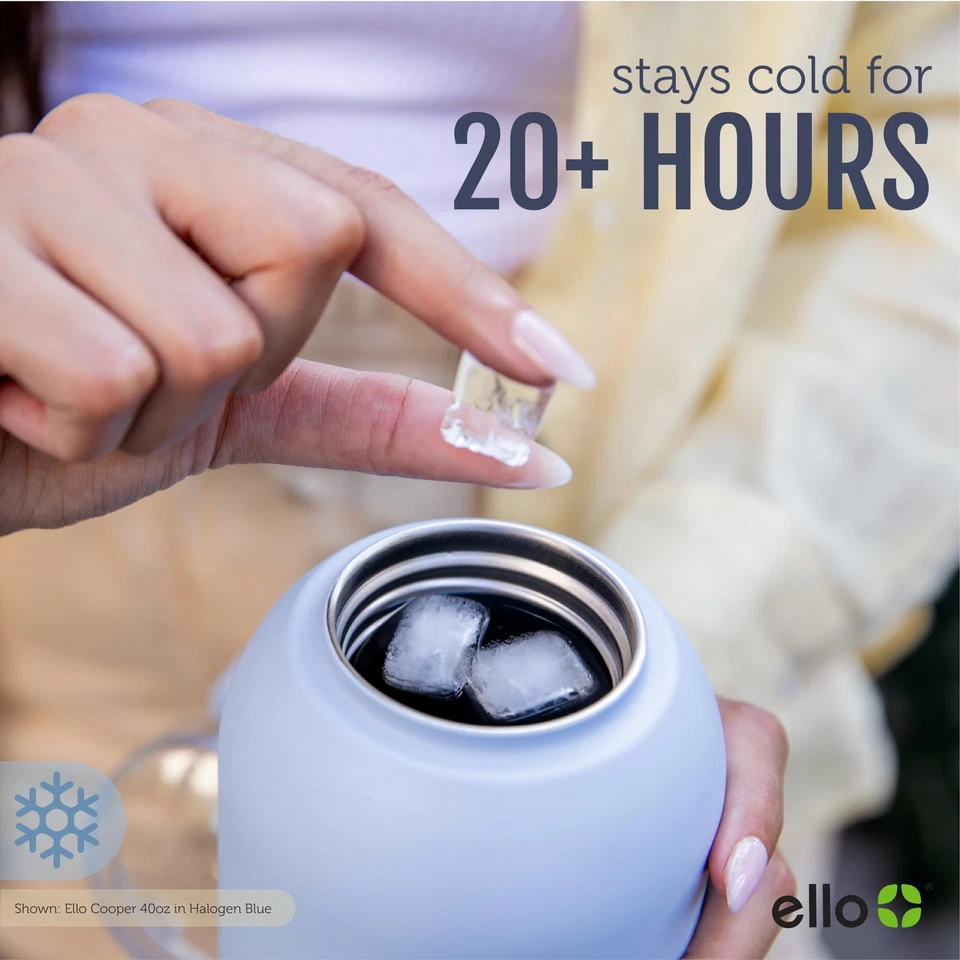 Cooper 22oz Stainless Steel Water Bottle with Straw and Carry Handle, Double ... - Image 4 of 4