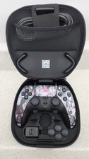 Custom Voodoo Bunny Dualsense Edge PS5 Controller TMR, New Shell, Case & Extras