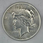 1928 Peace Silver Dollar