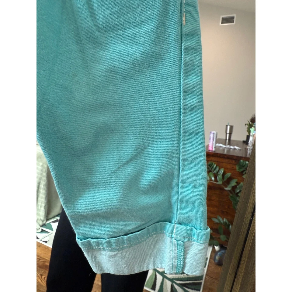 Pantalones de Colección OshKosh B'gosh Niñas Niño Pequeño Talla 3T Azul Turquesa Bolsillos Corazón Foto 3 de 4