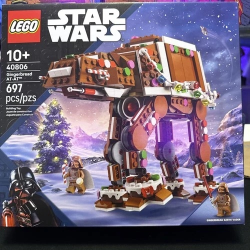 NEW Lego Star Wars set 40806 Gingerbread AT-AT Walker In HAND