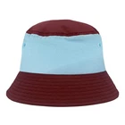 Fan Originals Bucket Hat Tricolour Claret Blue Colours