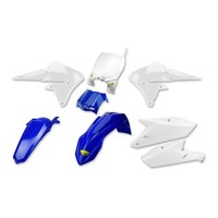 Cycra Powerflow-Karosserie-Kit YZF 14-17 OEM Blau Weiss