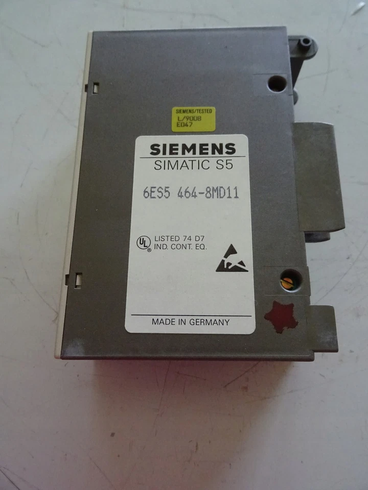 Siemens 6ES5 464-8MD11 CPU S5-100U - Immagine 3 di 4