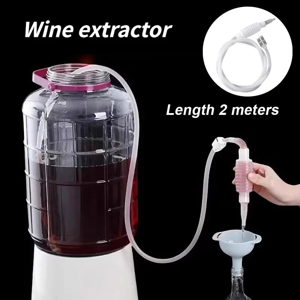 1Pcs Plastic Brewing Siphon Hose Alcohol Distiller Filter Tube Kitchen Supply