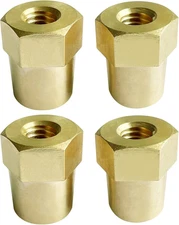 3/8"-16 Thread Female Brass Battery Terminal Post Adapter Battery Charging Post