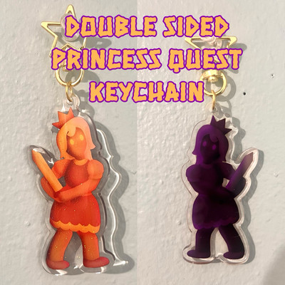 Five Nights at Freddy's FNaF Princess Quest 3-Inch Acrylic Keychain