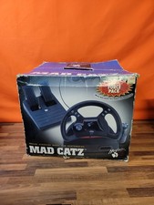 Mad Catz Analog Steering Racing Wheel & Pedal...