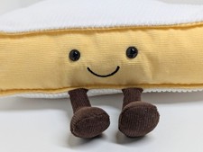Jellycat Amuseables Brie Cheese Genuine 