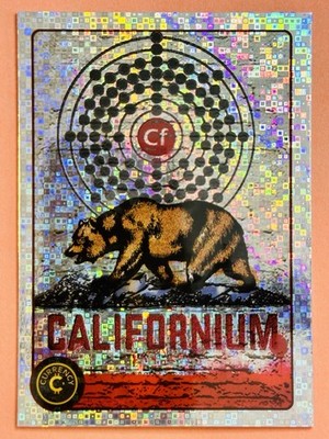 CALIFORNIUM  #65  2025 Cardsmiths Currency Series 5 S5 Mega MATRIX Holofoil
