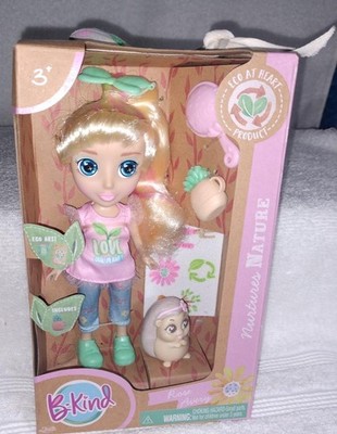 Jada B-Kind Be Kind Doll Rose Avery Nurtures Nature Eco Doll 7'' New