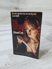 EDWARD LEE ZEBRA HORROR FIRST EDITION - The Chosen 1993 1st VG