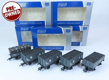 5x Repainted LBSC Wagons OO Gauge Dapol (DPL9)