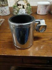 Motorcycle Handlebar Chrome Cup Holder